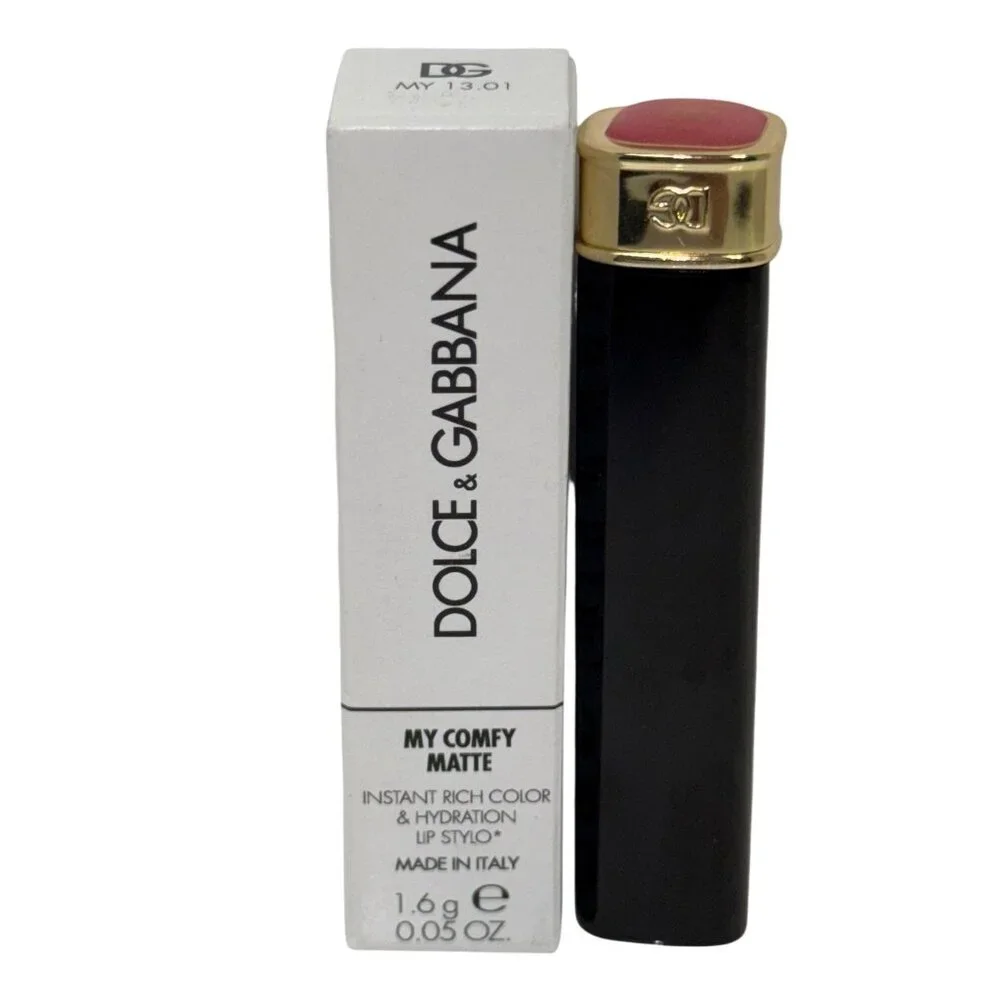 Dolce & Gabbana My Comfy Matte Lipstick Lip Stylo MY 13.01 Fair Pink Rich Color